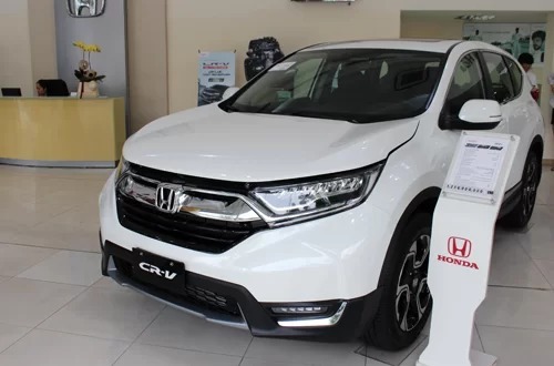 Honda CR-V tại một đại lý ở Tân Bình, TP HCM.