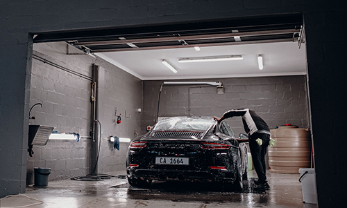 Dịch vụ chăm sóc xe tại The Archive.