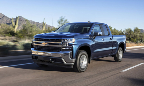Chevrolet Silverado 1500 nằm trong danh sách bị triệu hồi. Ảnh: Chevrolet.