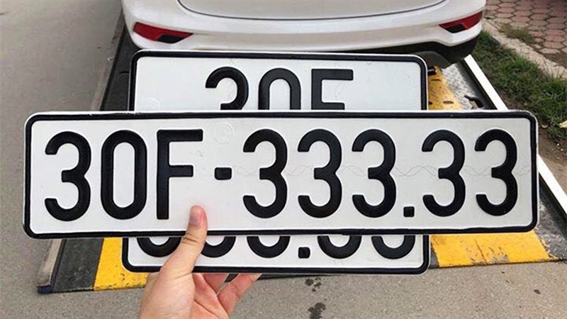 Thấy gì từ dự thảo đấu giá biển số xe - Ảnh 1.