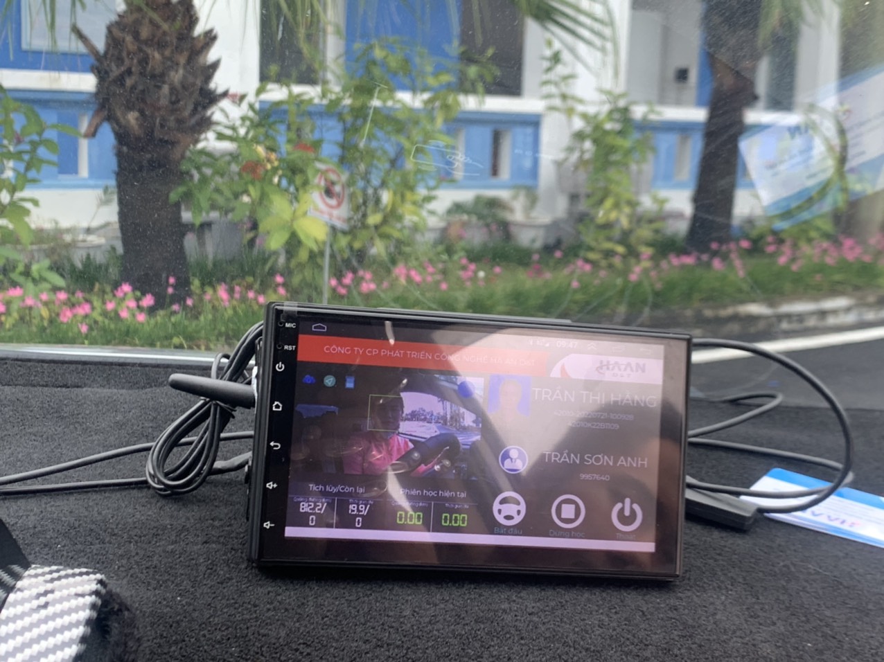 Thiết bị DAT Hà An hỗ trợ hiệu quả việc dạy và học lái xe - Ảnh 3. Thiết bị DAT Hà An hỗ trợ hiệu quả việc dạy và học lái xe - Ảnh 3.