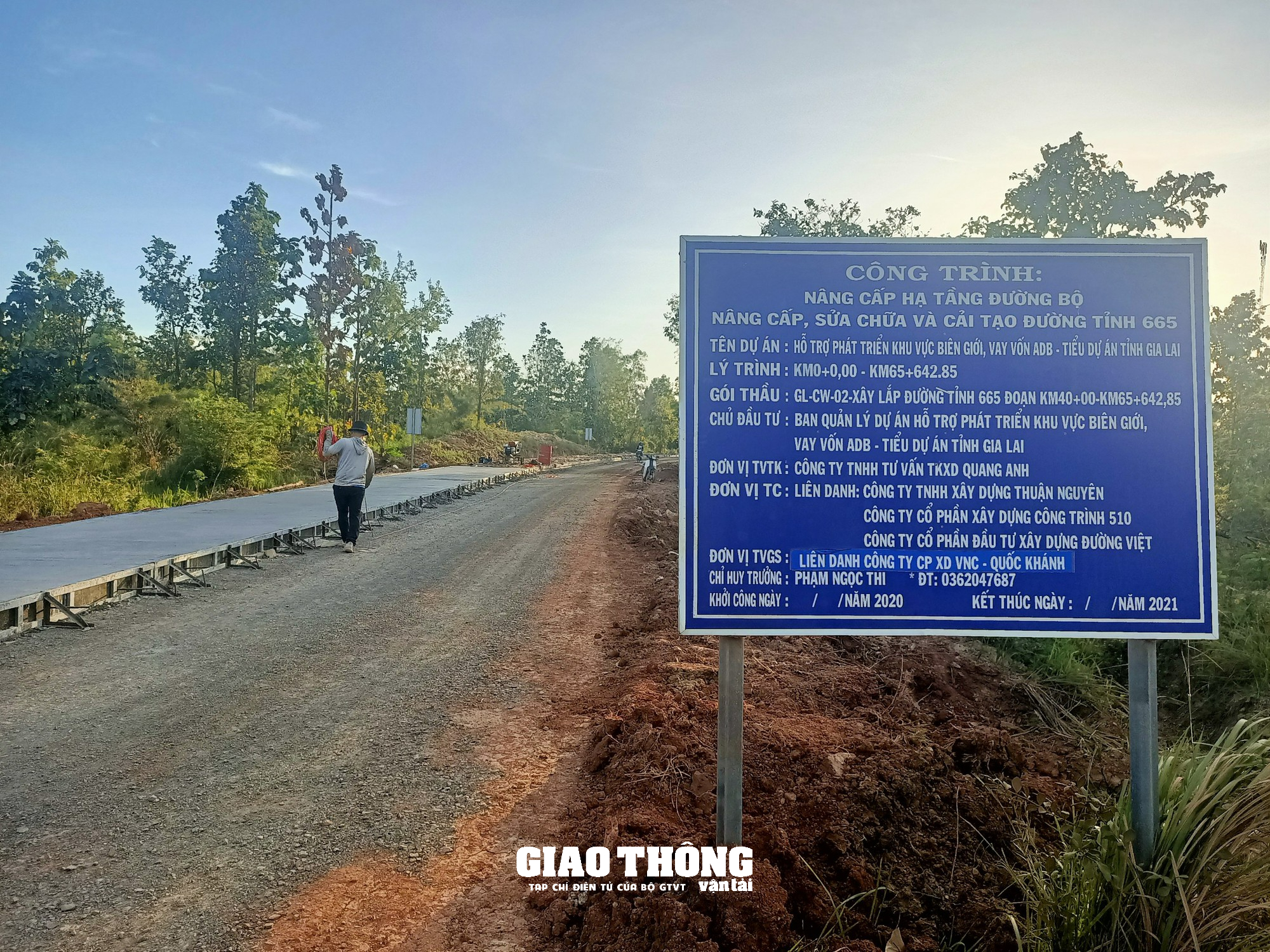 Thi công đường ĐT665 ở Gia Lai: Nhà thầu "ngó lơ" biện pháp đảm bảo ATGT - Ảnh 5.