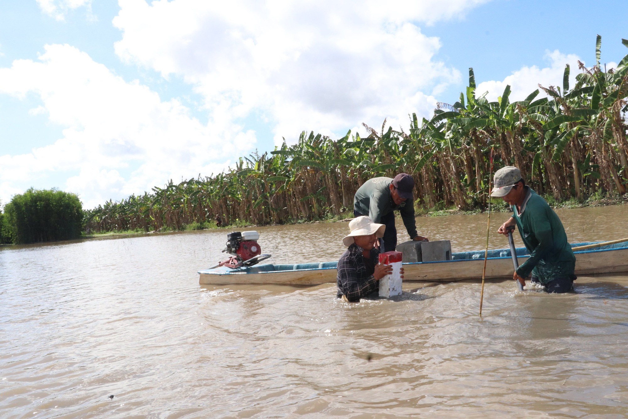 Chuẩn bị bàn giao toàn bộ cọc GPMB cao tốc Châu Đốc - Cần Thơ - Sóc Trăng qua Hậu Giang - Ảnh 3.