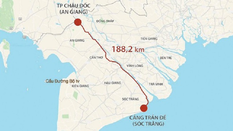 Chuẩn bị bàn giao toàn bộ cọc GPMB cao tốc Châu Đốc - Cần Thơ - Sóc Trăng qua Hậu Giang - Ảnh 1.