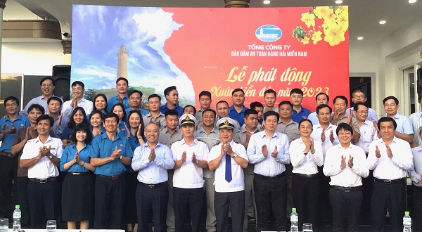 Công đoàn Tổng Công ty BĐATHH Việt Nam phát động Xuân Biển đảo năm 2023 - Ảnh 4.