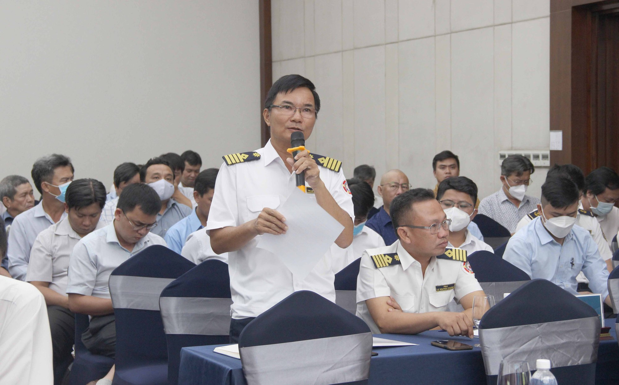 Cảng vụ Hàng hải TPHồ Chí Minh tổ chức tuyên truyền đối thoại pháp luật với doanh nghiệp - Ảnh 3.