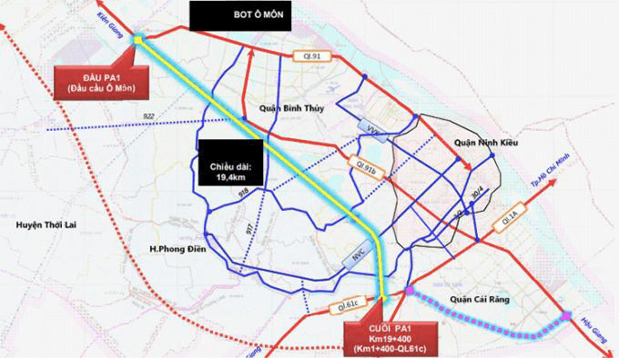 Khởi động hàng loạt gói thầu xây lắp khủng tại dự án Vành đai TP.Cần Thơ - Ảnh 1.