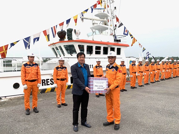 Công Đoàn GTVT Việt chúc tết người lao động các đơn đang trực Tết  - Ảnh 4.