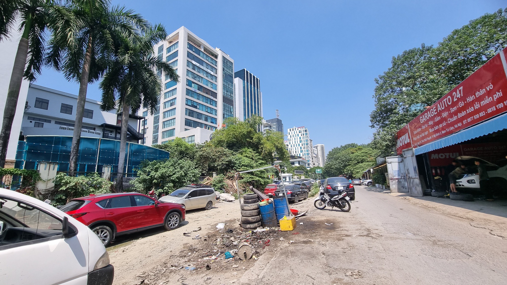 Sau cấp vốn đường nối ô đất D20 Khu đô thị mới Cầu Giấy chưa có dấu hiệu thi công - Ảnh 1.