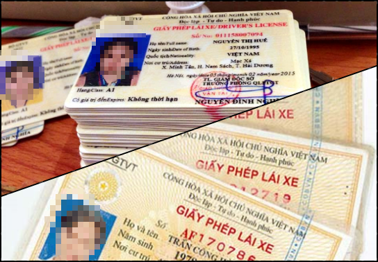 Hà Nội: Khuyến cáo gì việc cấp đổi GPLX từ bản giấy sang thẻ PET - Ảnh 1.