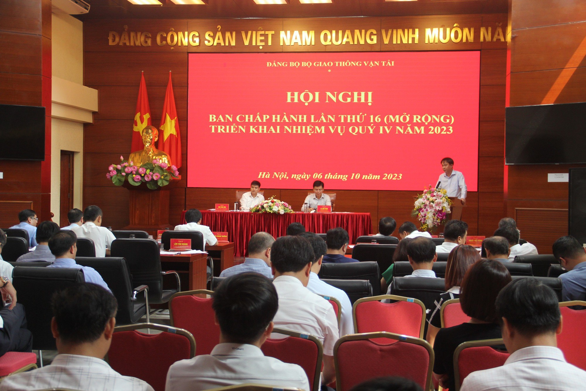 Đảng bộ Bộ GTVT triển khai nhiệm vụ trọng tâm quý IV năm 2023 - Ảnh 3.