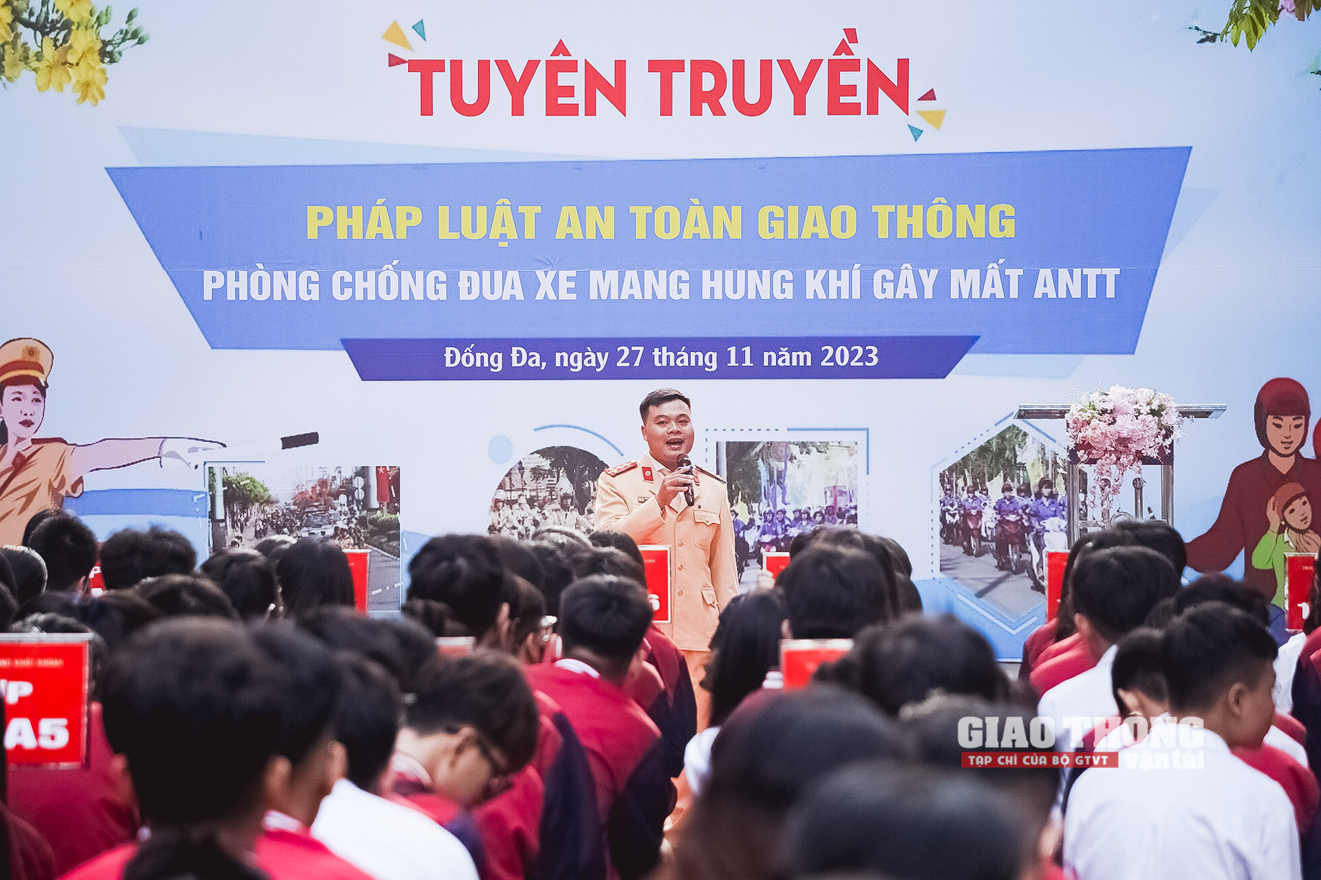 CSGT Hà Nội đối thoại về những nguy cơ khi học sinh dùng xe cơ giới tham gia giao thông - Ảnh 4.