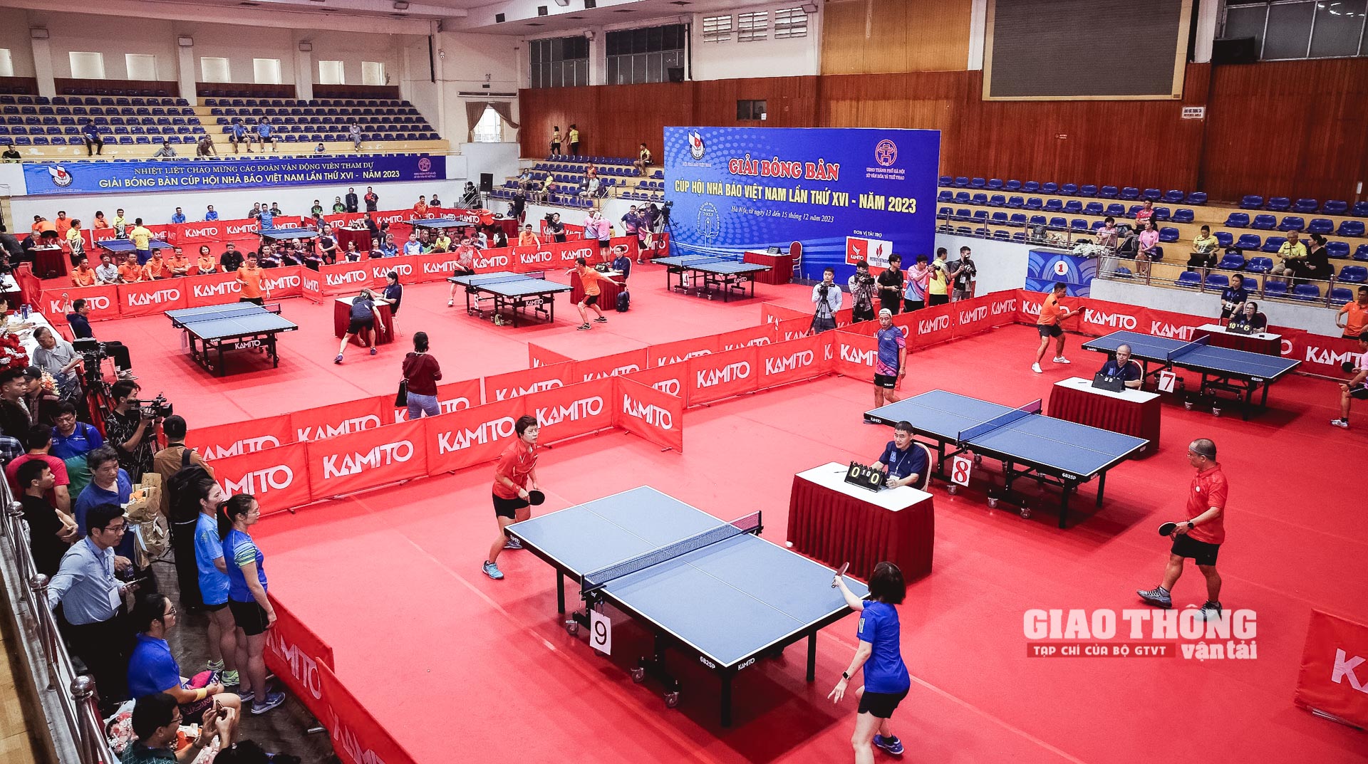 [Ảnh]: Sôi nổi giải bóng bàn gắn kết người làm báo- Ảnh 1.