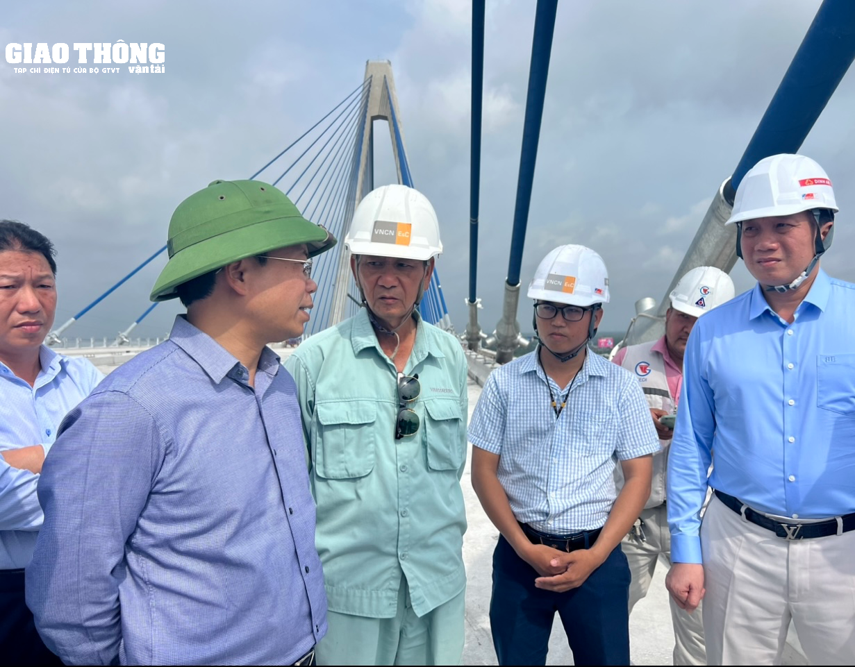 Trước 25/12, hoàn thành các hạng mục còn lại dự án cầu Mỹ Thuận 2- Ảnh 1.