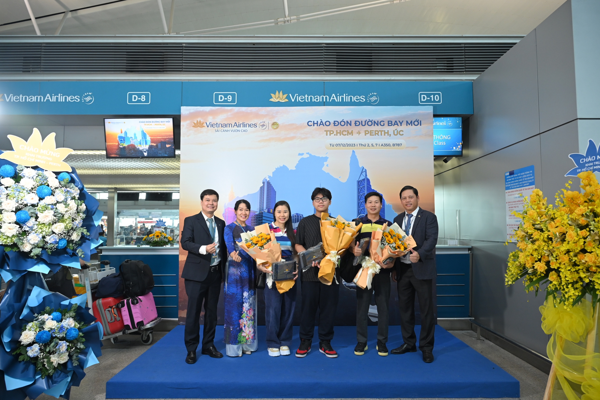 Hình ảnh Boeing 787 Dreamliner chở gần 200 khách trên chuyến bay thẳng từ Tân Sơn Nhất đến thành phố Perth, Úc- Ảnh 11.