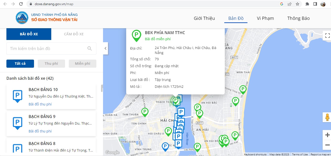 Đà Nẵng đầu tư dự án giám sát đỗ xe - Ảnh 2.