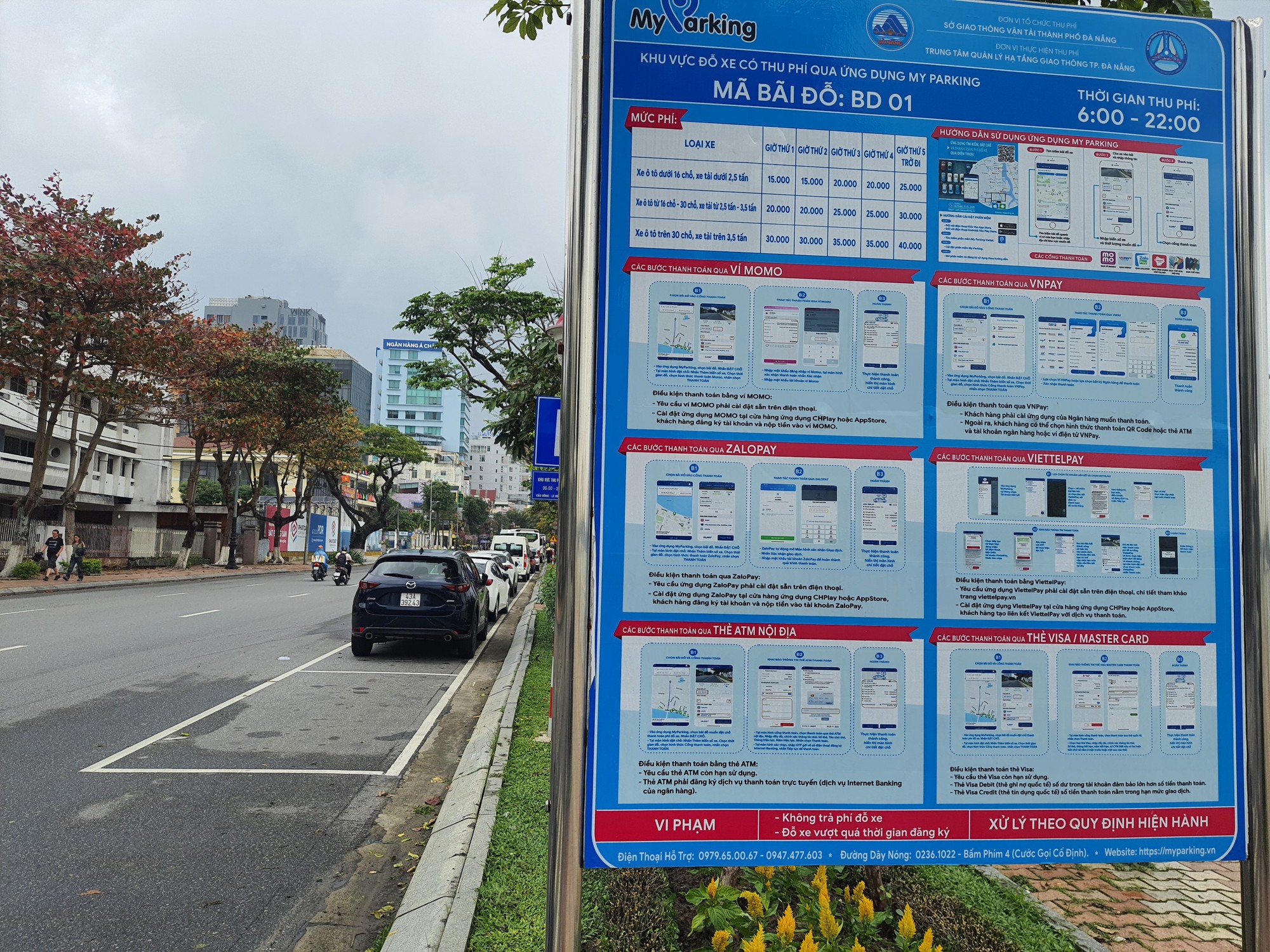 Đà Nẵng đầu tư dự án giám sát đỗ xe - Ảnh 3.