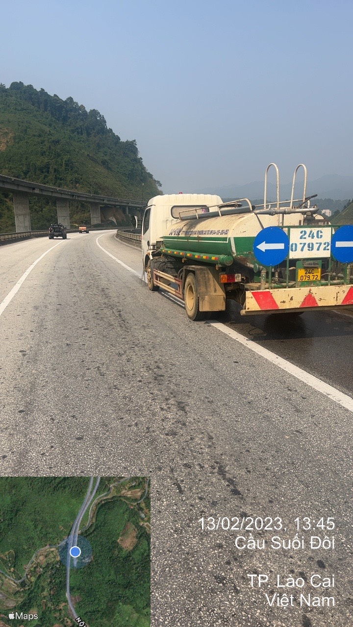 Bảo dưỡng thường xuyên Cao tốc Nội Bài - Lào Cai - Ảnh 2.