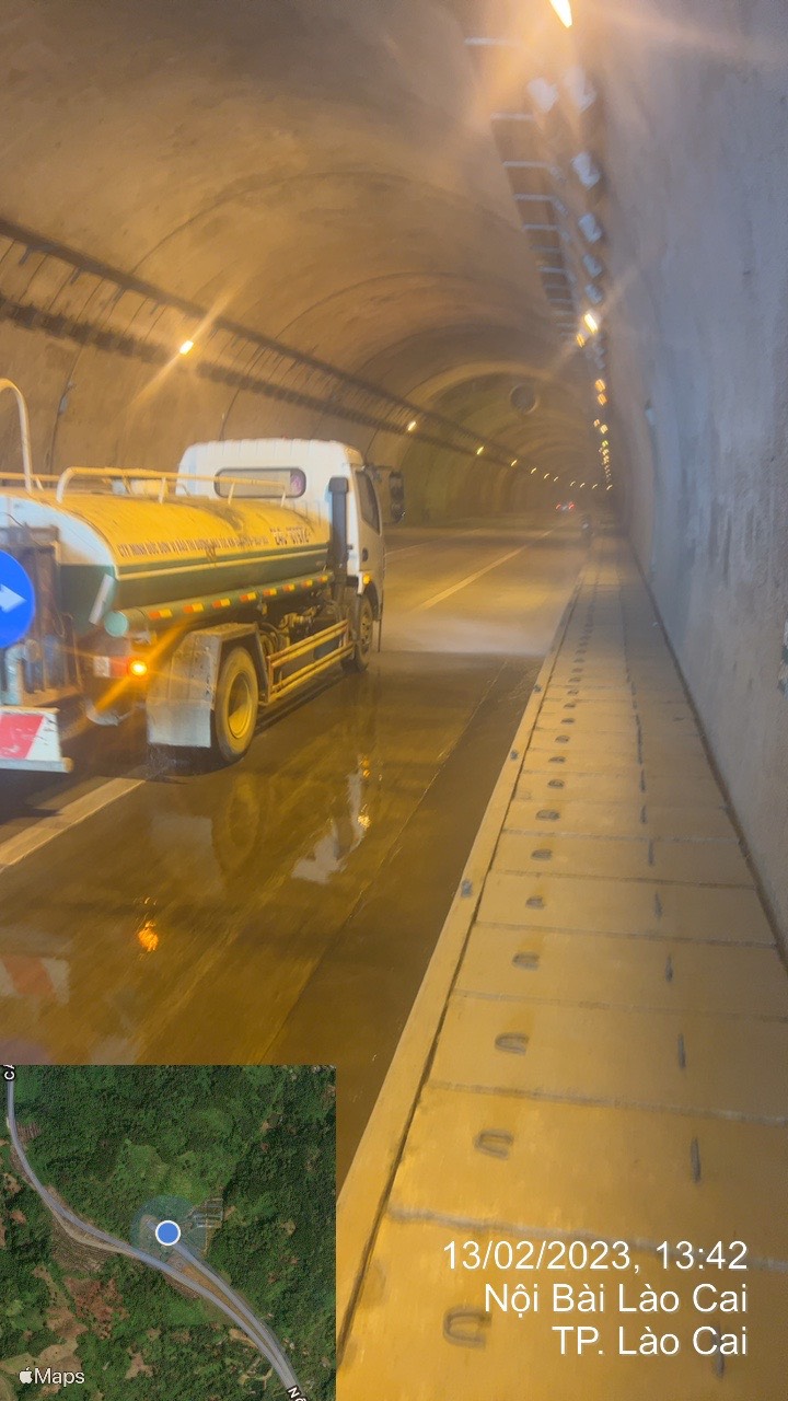 Bảo dưỡng thường xuyên Cao tốc Nội Bài - Lào Cai - Ảnh 3.