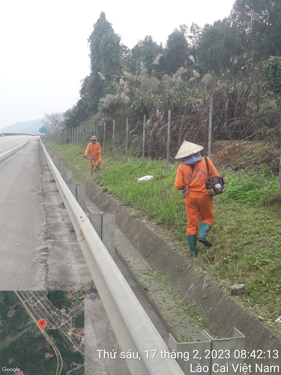 Bảo dưỡng thường xuyên Cao tốc Nội Bài - Lào Cai - Ảnh 4.