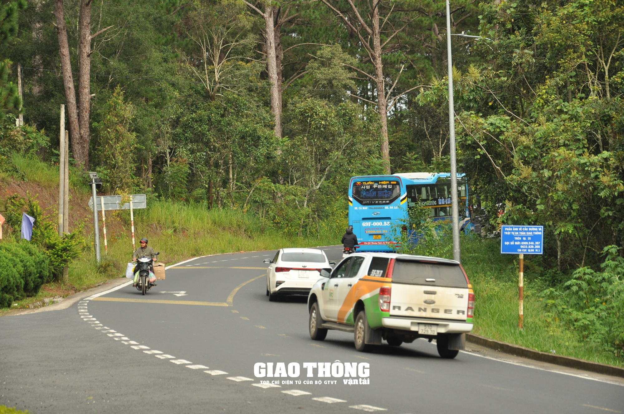 Thi công tuyến đường qua đèo Prenn, phân luồng giao thông vào Đà Lạt thế nào? - Ảnh 2.