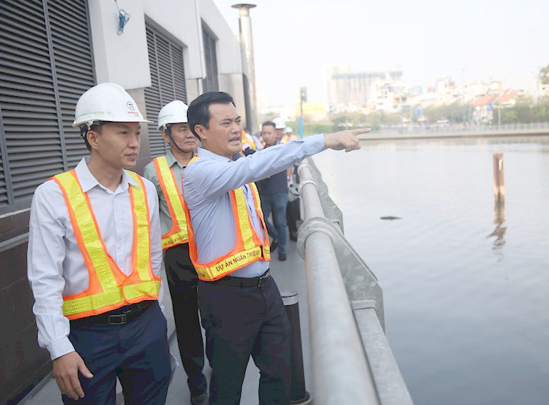 TP.HCM: Dự án chống ngập 10 nghìn tỷ dự kiến hoàn thành đầu năm 2024 - Ảnh 2.