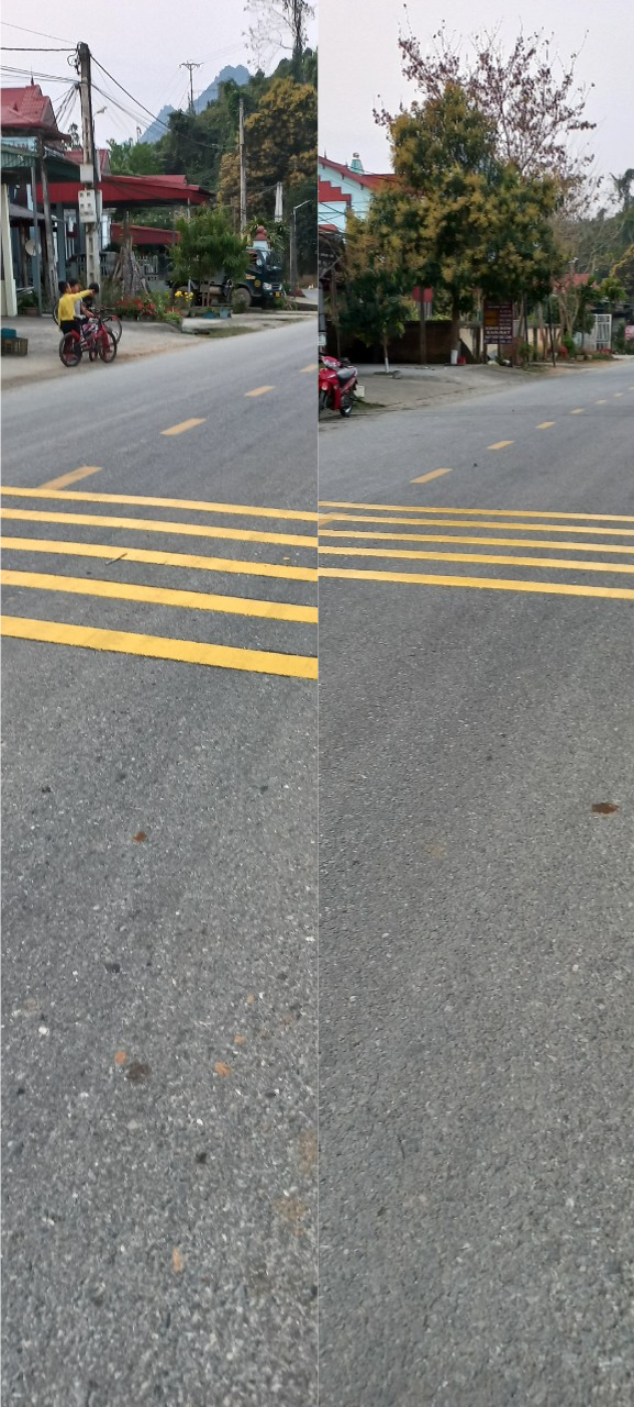 Bổ sung gờ giảm tốc trên QL70 - Ảnh 2. Bổ sung gờ giảm tốc trên QL70 - Ảnh 2.