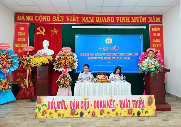 Cảng vụ Hàng hải Thừa Thiên Huế tổ chức thành công Đại hội Công đoàn lần thứ VIII - Ảnh 1.