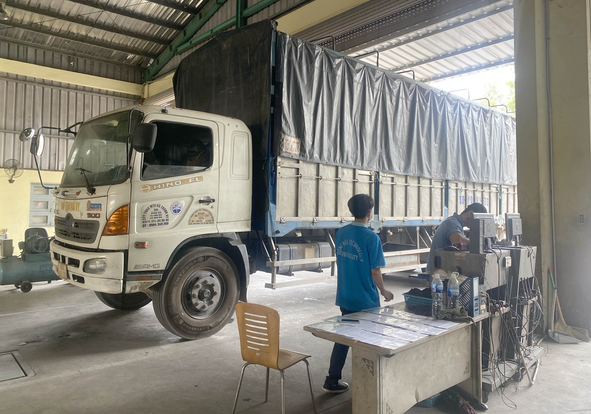 Đồng Nai: Trung tâm đăng kiểm 60.05D hoạt động trở lại, tài xế vui mừng vì không phải xếp hàng chờ đợi - Ảnh 5.