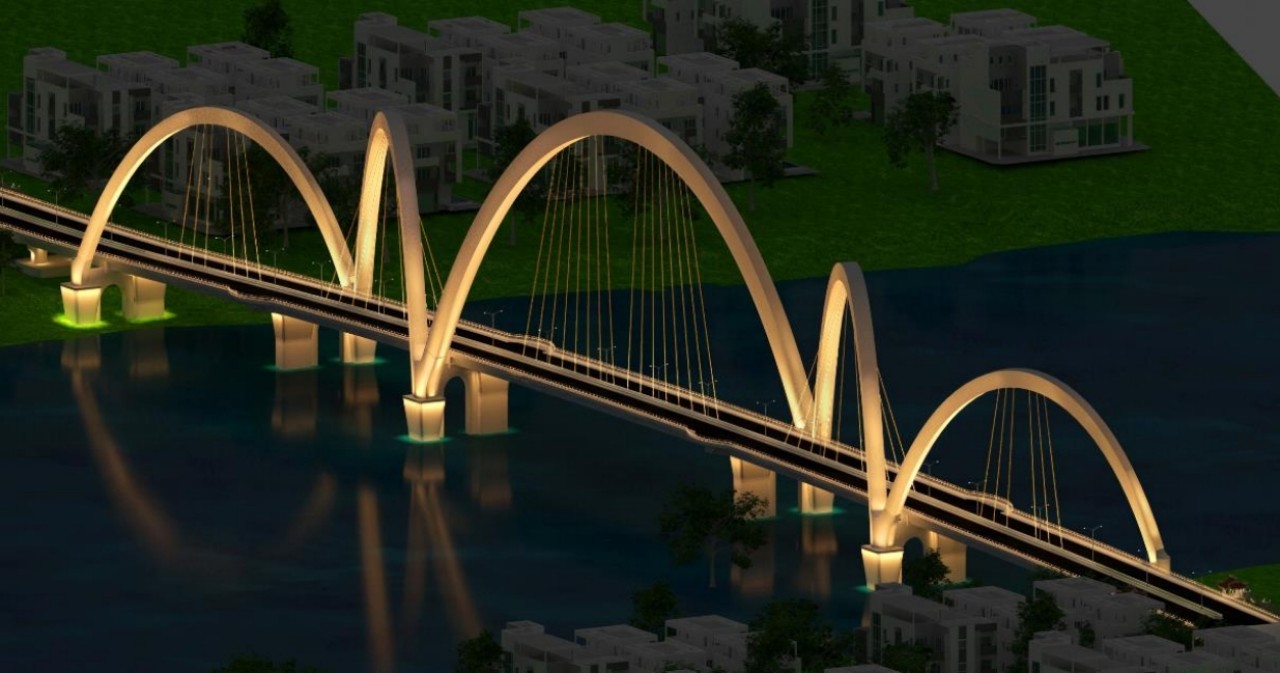 Phóng sự ảnh: Mục sở thị cầu vòm thép cao nhất Việt Nam chuẩn bị khánh thành - Ảnh 11. Phóng sự ảnh: Mục sở thị cầu vòm thép cao nhất Việt Nam chuẩn bị khánh thành - Ảnh 11.