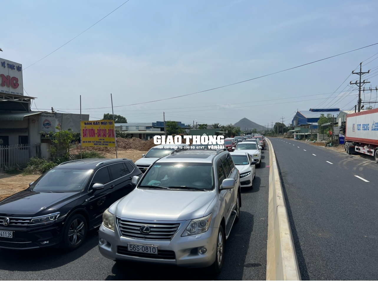 Nóng: Bắt đầu ùn tắc trên cao tốc Phan Thiết - Dầu Giây - Ảnh 4.
