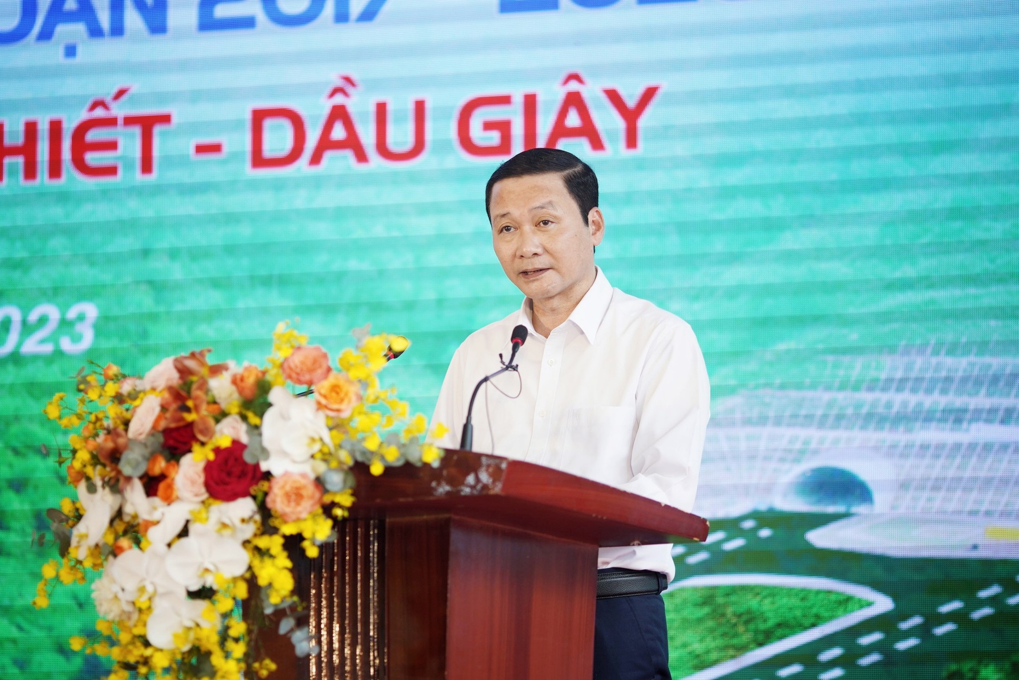 [TRỰC TIẾP] Khánh thành cao tốc Mai Sơn - QL45 và Phan Thiết - Dầu Giây - Ảnh 22.