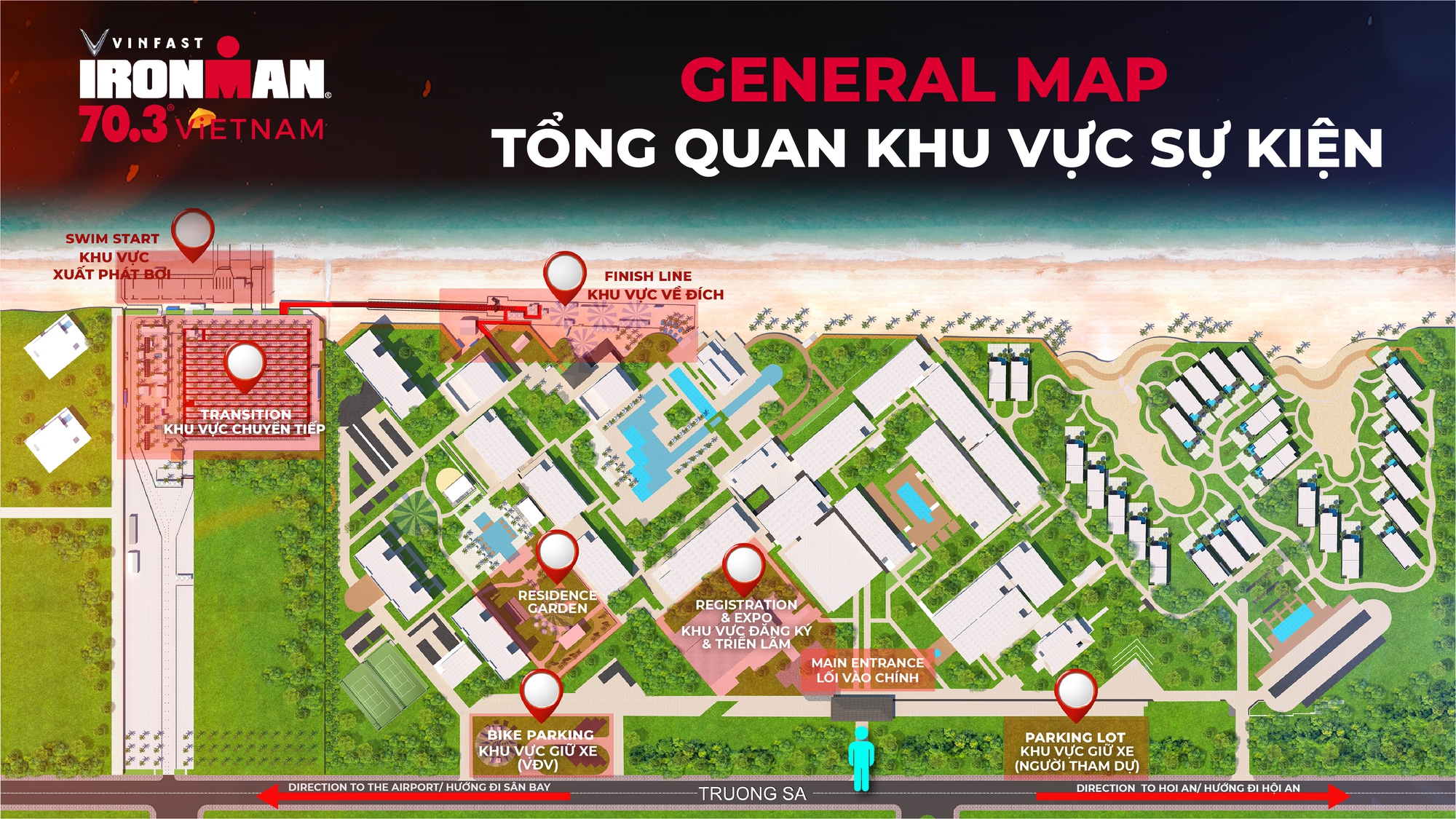 Đà Nẵng phân luồng, đảm bảo ATGT phục vụ cuộc thi IRONMAN 70.3 Việt Nam thế nào? - Ảnh 2. Đà Nẵng phân luồng, đảm bảo ATGT phục vụ cuộc thi IRONMAN 70.3 Việt Nam thế nào? - Ảnh 2.