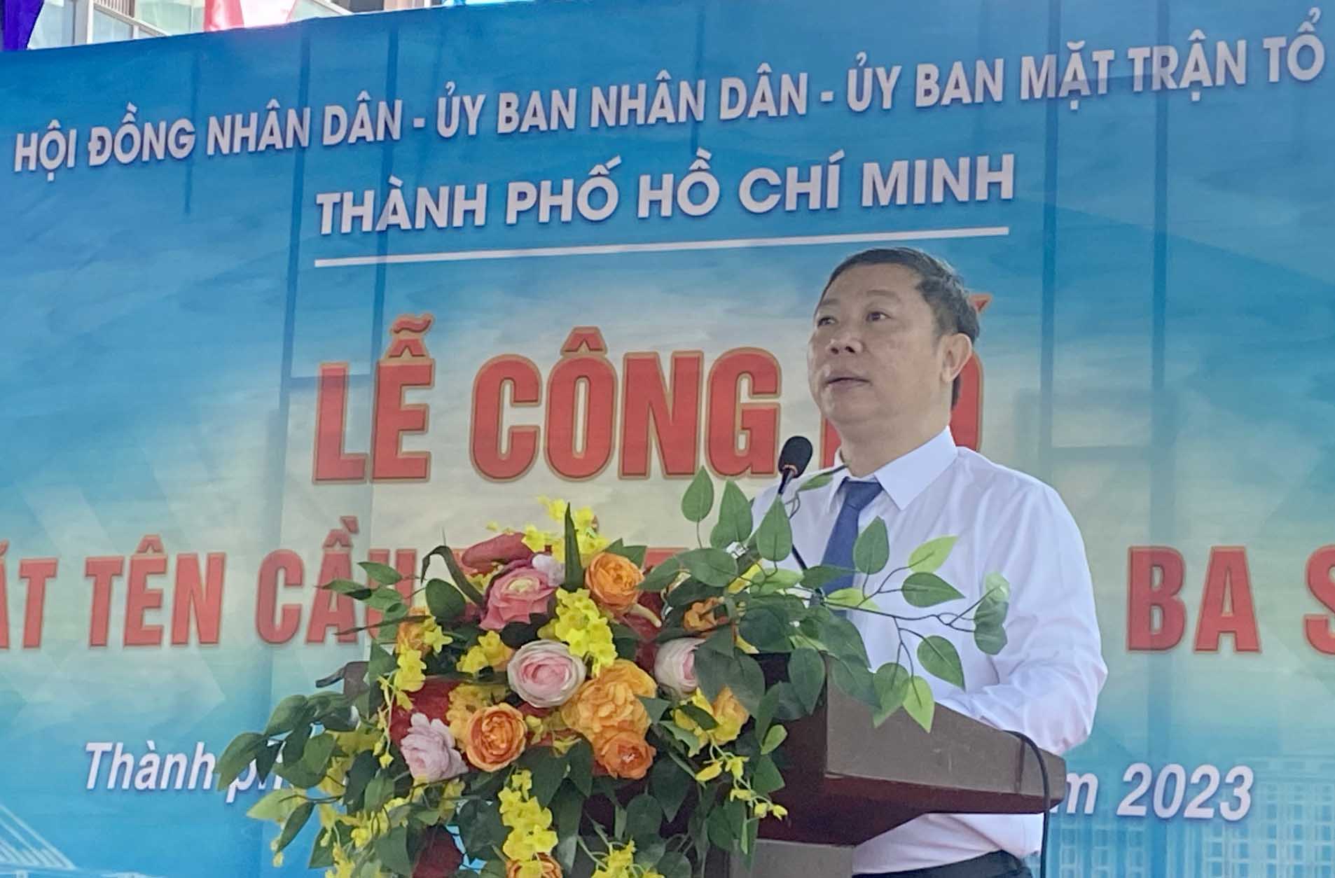 TP.HCM đặt tên cầu Ba Son có tổng mức đầu tư gần 3,1 nghìn tỷ đồng - Ảnh 2.