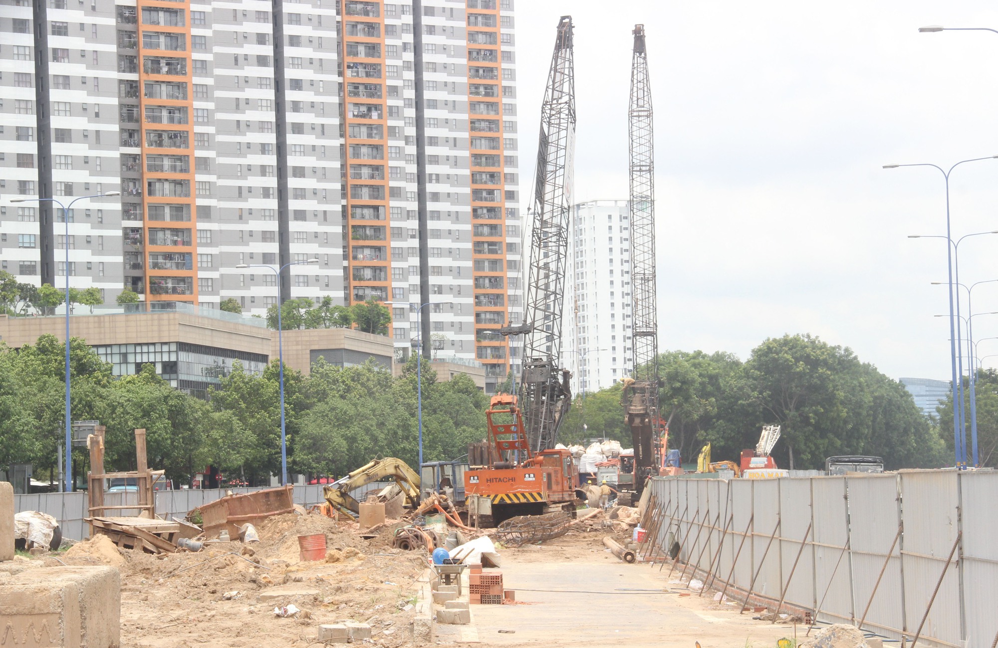 TP.HCM: Chấn chỉnh tồn tại thi công ở dự án nút giao An Phú 3.400 tỷ đồng - Ảnh 1.