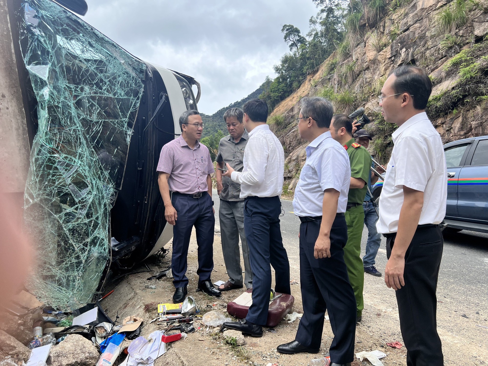 Vụ TNGT đặc biệt nghiêm trọng ở Khánh Hòa: Mất phanh do phương tiện, hay lái xe? - Ảnh 1.