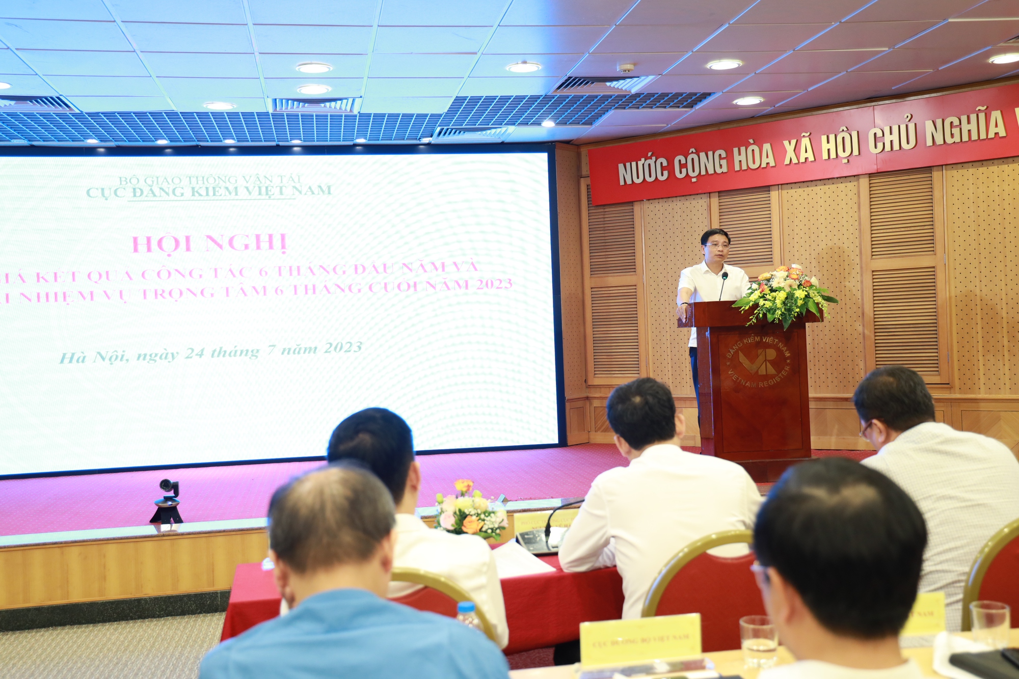 Bộ trưởng Bộ GTVT: Giải quyết 5 vấn đề trụ cột để đăng kiểm ổn định, bền vững - Ảnh 1.