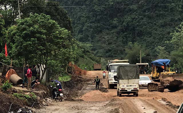 Khẩn trương triển khai sửa chữa QL3B qua tỉnh Bắc Kạn - Ảnh 1.