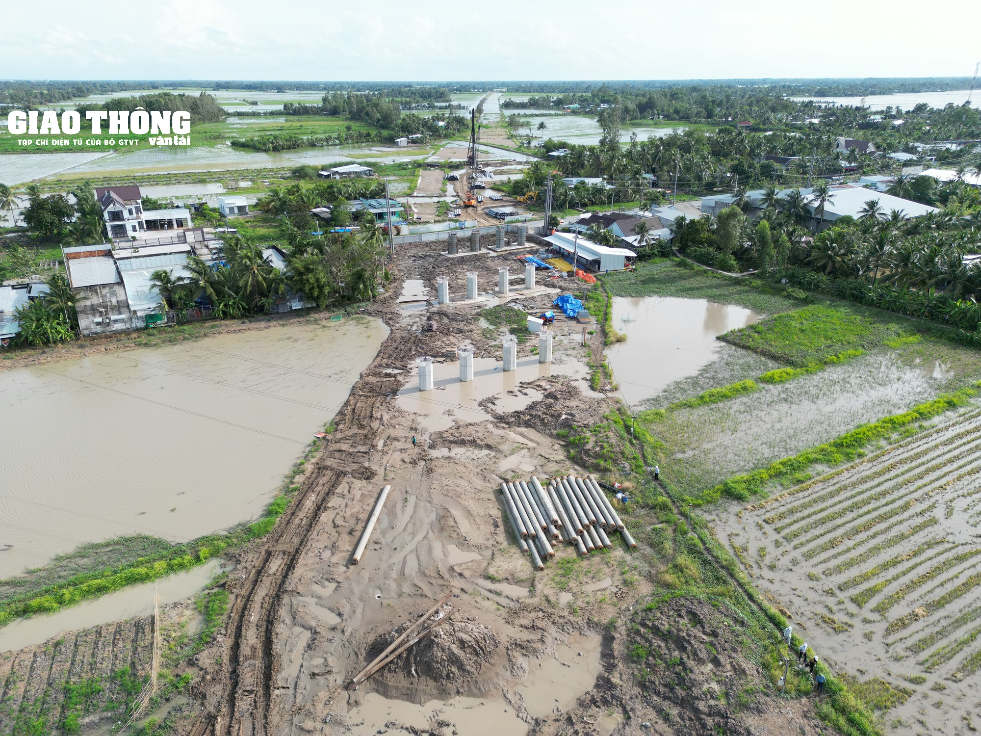 Cao tốc Cần Thơ - Hậu Giang đang thi công thế nào? - Ảnh 10.