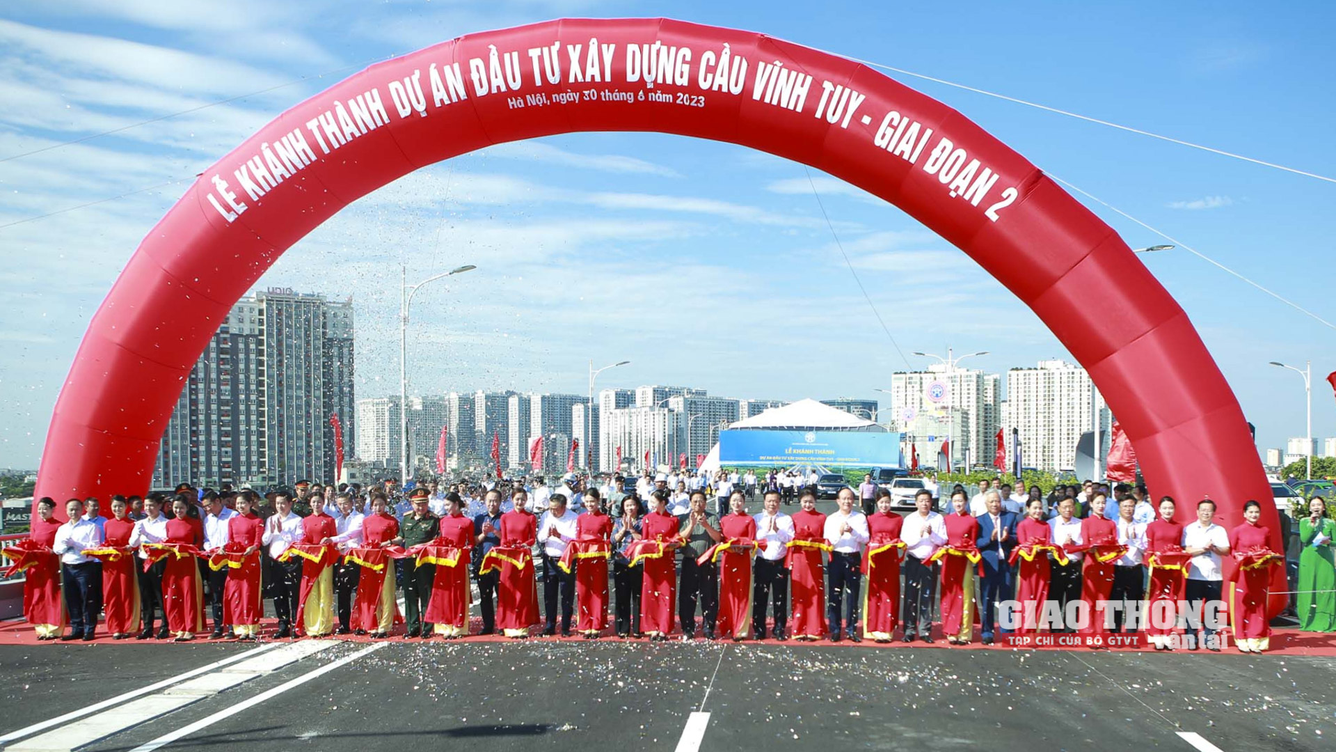 Cầu Vĩnh Tuy 2 không đội vốn, có thể tiết kiệm được vốn sau quyết toán - Ảnh 3.