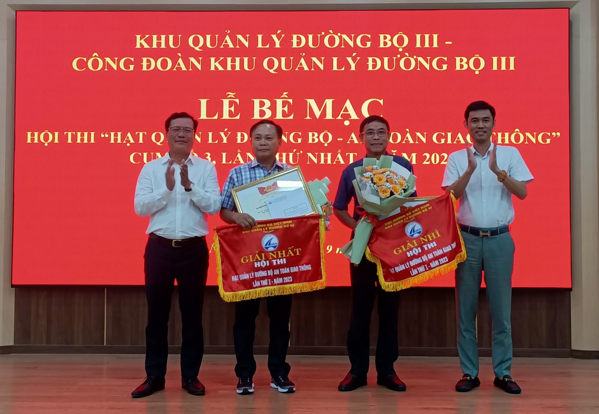 Hội thi "Hạt Quản lý đường bộ - An toàn giao thông" - Ảnh 1.