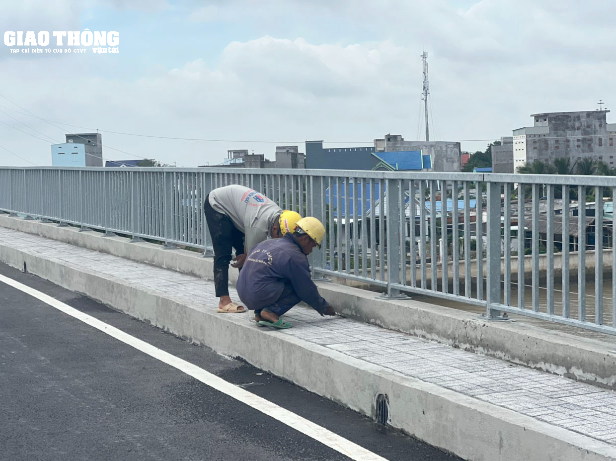 TP.HCM: Thông xe cầu Vàm Sát 2 hơn 342 tỷ đồng ngày 15/9 - Ảnh 4. TP.HCM: Thông xe cầu Vàm Sát 2 hơn 342 tỷ đồng ngày 15/9 - Ảnh 4.