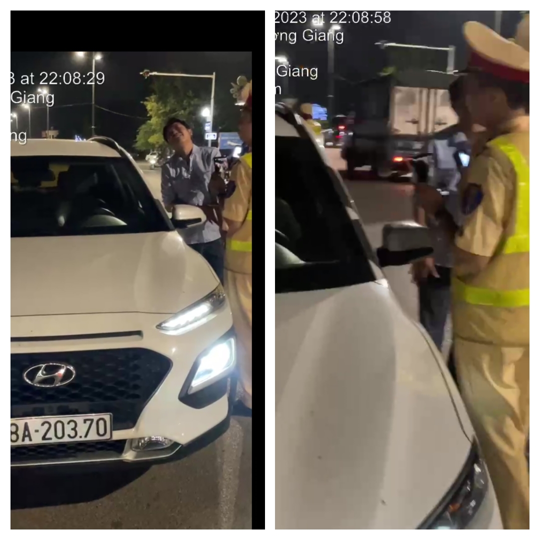 CSGT liên tiếp phát hiện nhiều lãnh đạo, cán bộ công chức các tỉnh vi phạm nồng độ cồn - Ảnh 1.