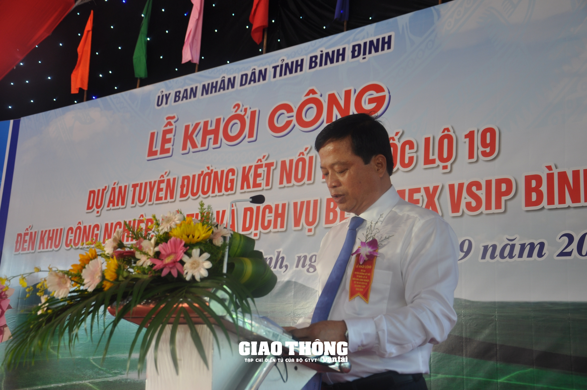 Khởi công tuyến đường hơn 1.170 tỷ kết nối từ QL19 - Becamex VSIP Bình Định  - Ảnh 2.