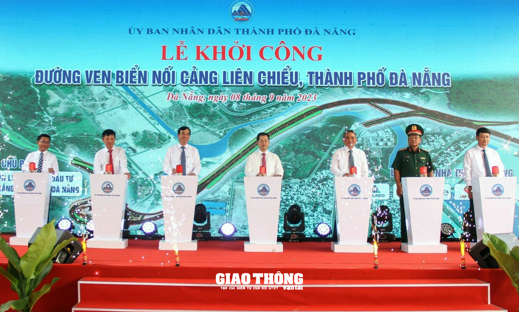 Đà Nẵng: Khởi công tuyến đường ven biển nối Cảng Liên Chiểu trị giá 1.203 tỷ đồng - Ảnh 1. Đà Nẵng: Khởi công tuyến đường ven biển nối Cảng Liên Chiểu trị giá 1.203 tỷ đồng - Ảnh 1.