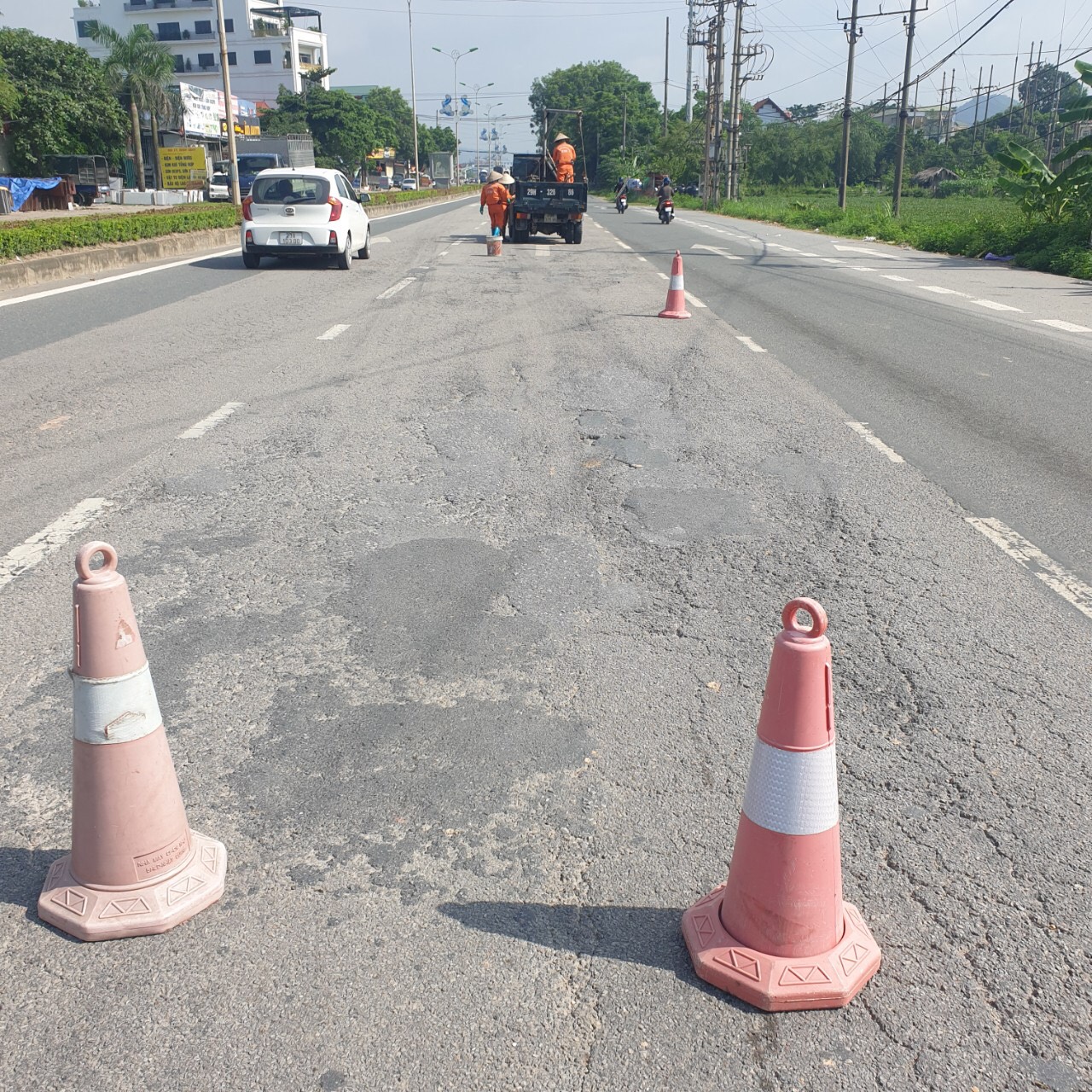 Đảm bảo ATGT trên QL2 đoạn qua tỉnh Vĩnh Phúc- Ảnh 1.