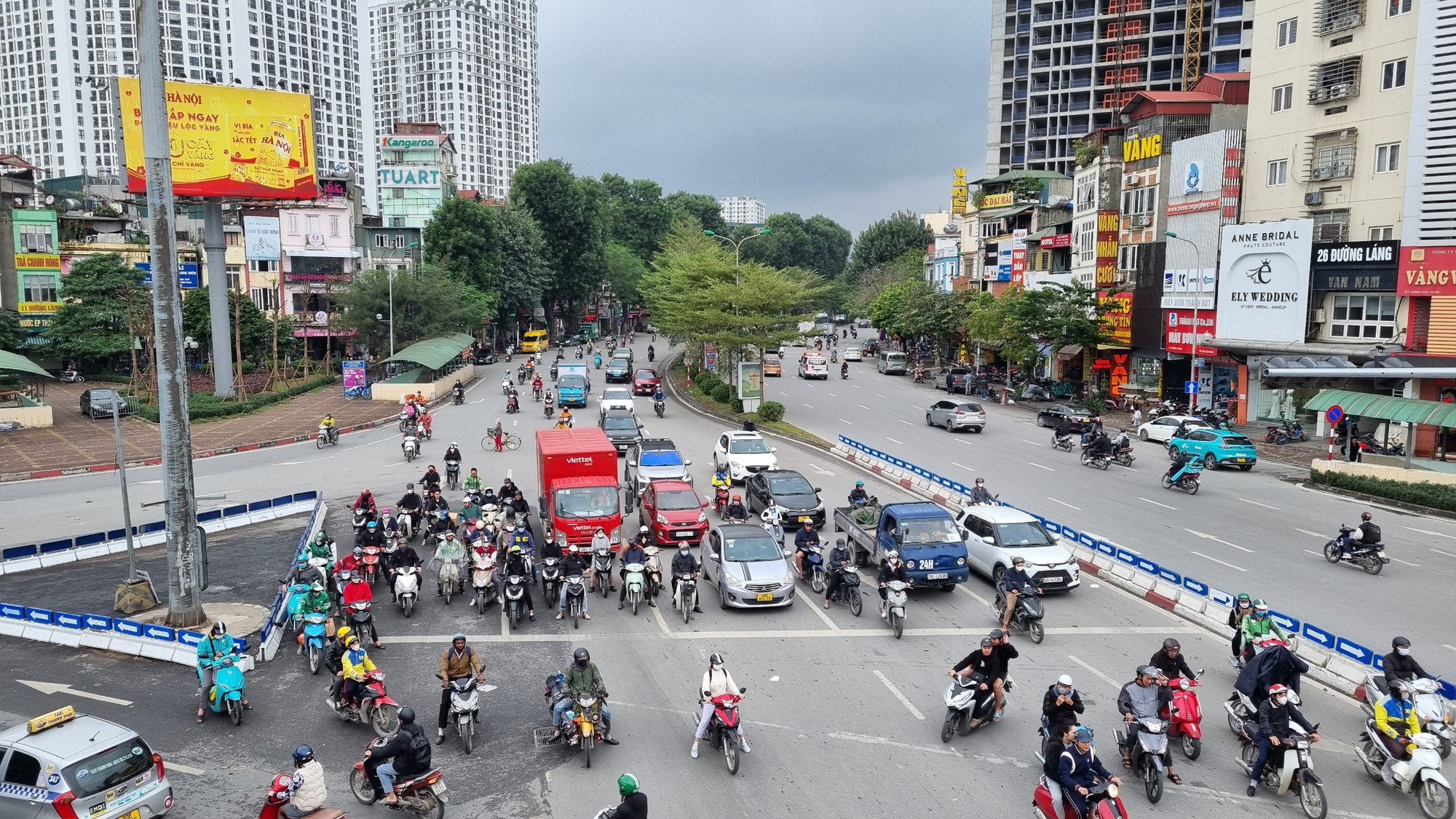 Cận cảnh đoạn tuyến Ngã Tư Sở - Cầu Giấy được đề xuất làm đường Vành đai 2 trên cao- Ảnh 7.