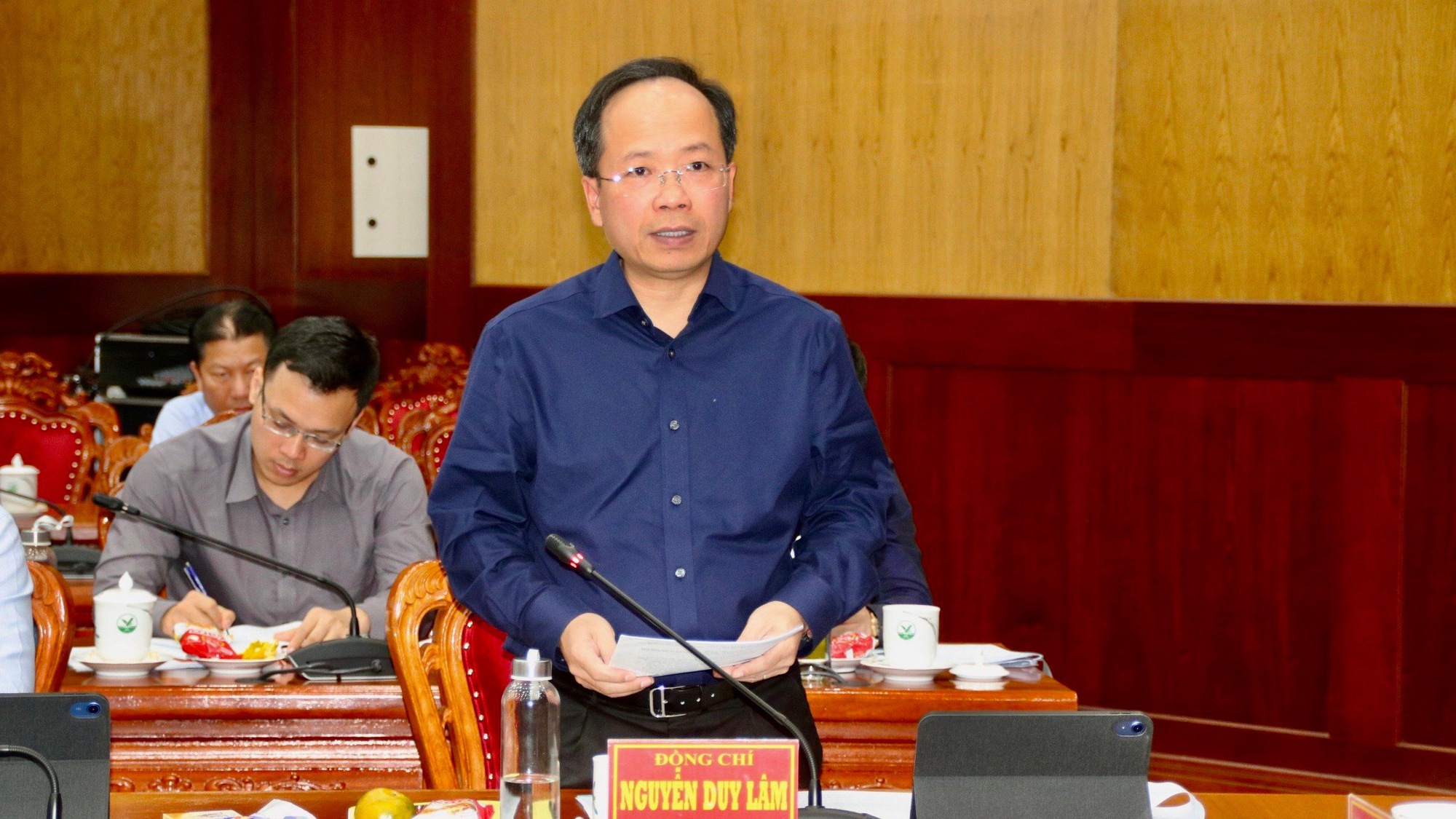 Bộ trưởng Nguyễn Văn Thắng làm việc tại Vĩnh Long- Ảnh 2.