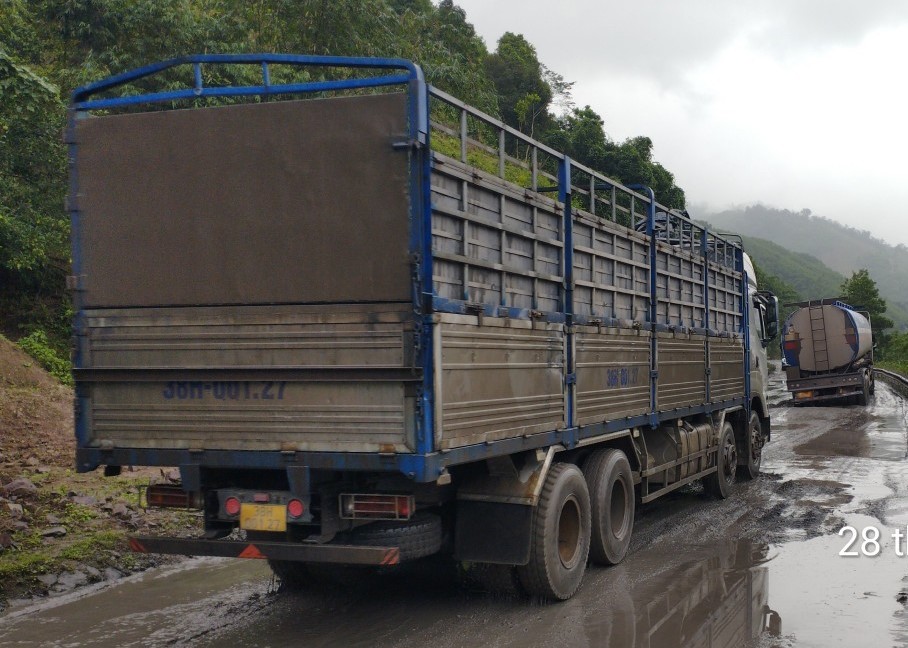 Cận cảnh khắc phục sình lún, hư hỏng nền, mặt đường Hồ Chí Minh nhánh Tây qua Quảng Trị- Ảnh 16.