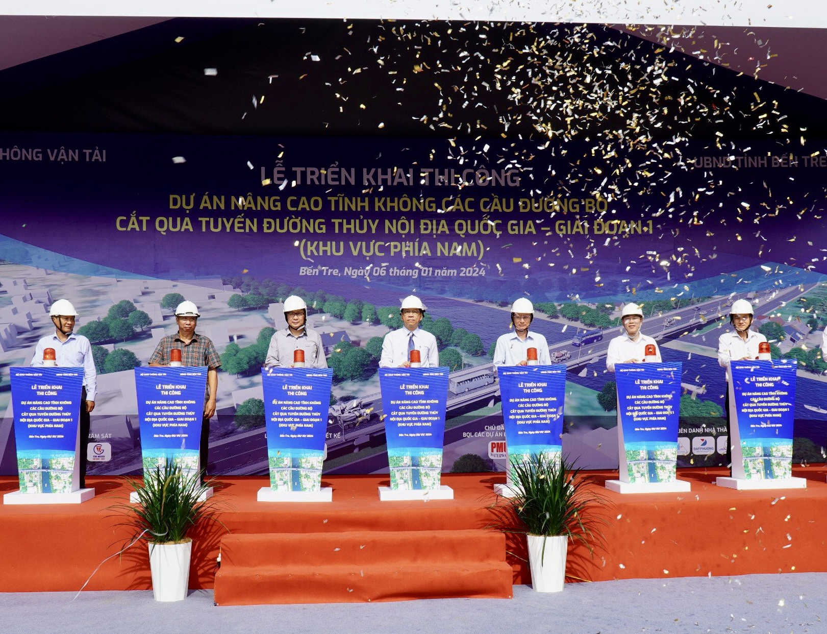 Khởi công dự án nâng cao tĩnh không 11 cầu khu vực phía Nam- Ảnh 1.